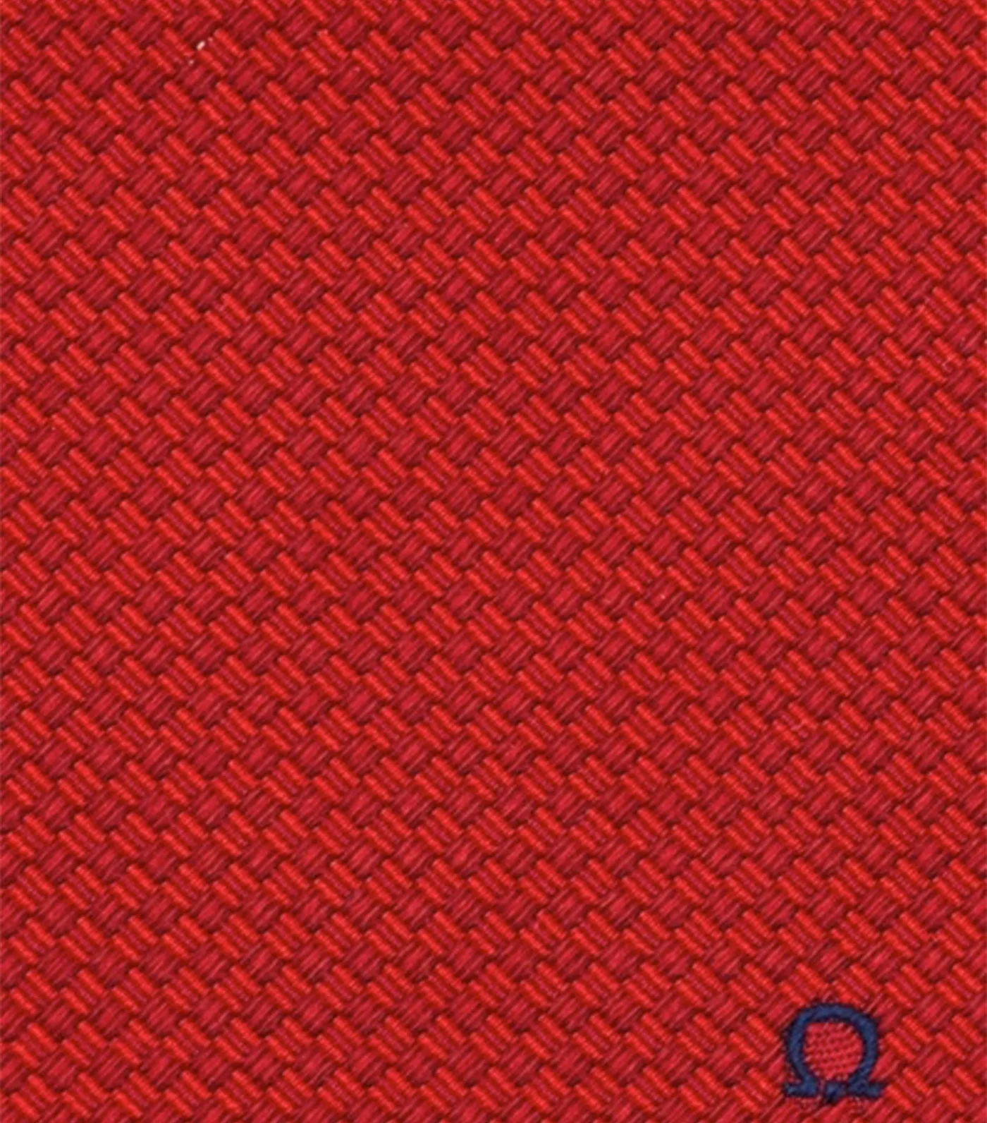 Gancini Jacquard Tie Red