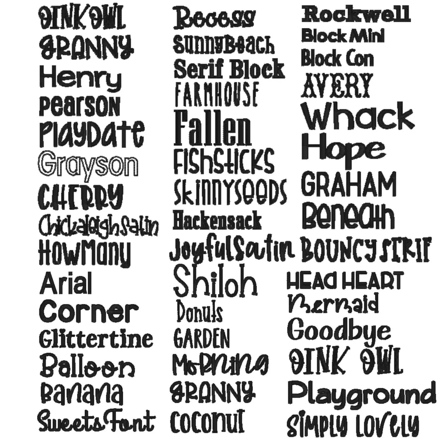 Halloween Cat Garland Sketch *Design Only*