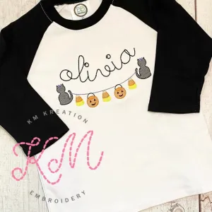 Halloween Cat Garland Sketch *Design Only* Halloween Cat Garland Sketch *Design Only*