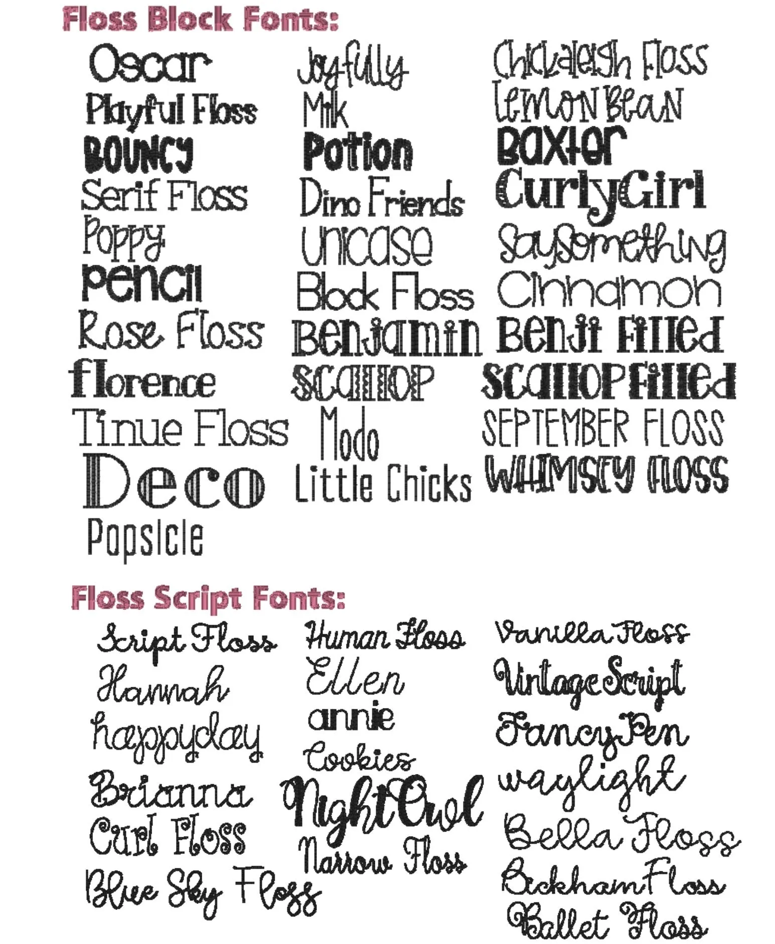 Halloween Cat Garland Sketch *Design Only*