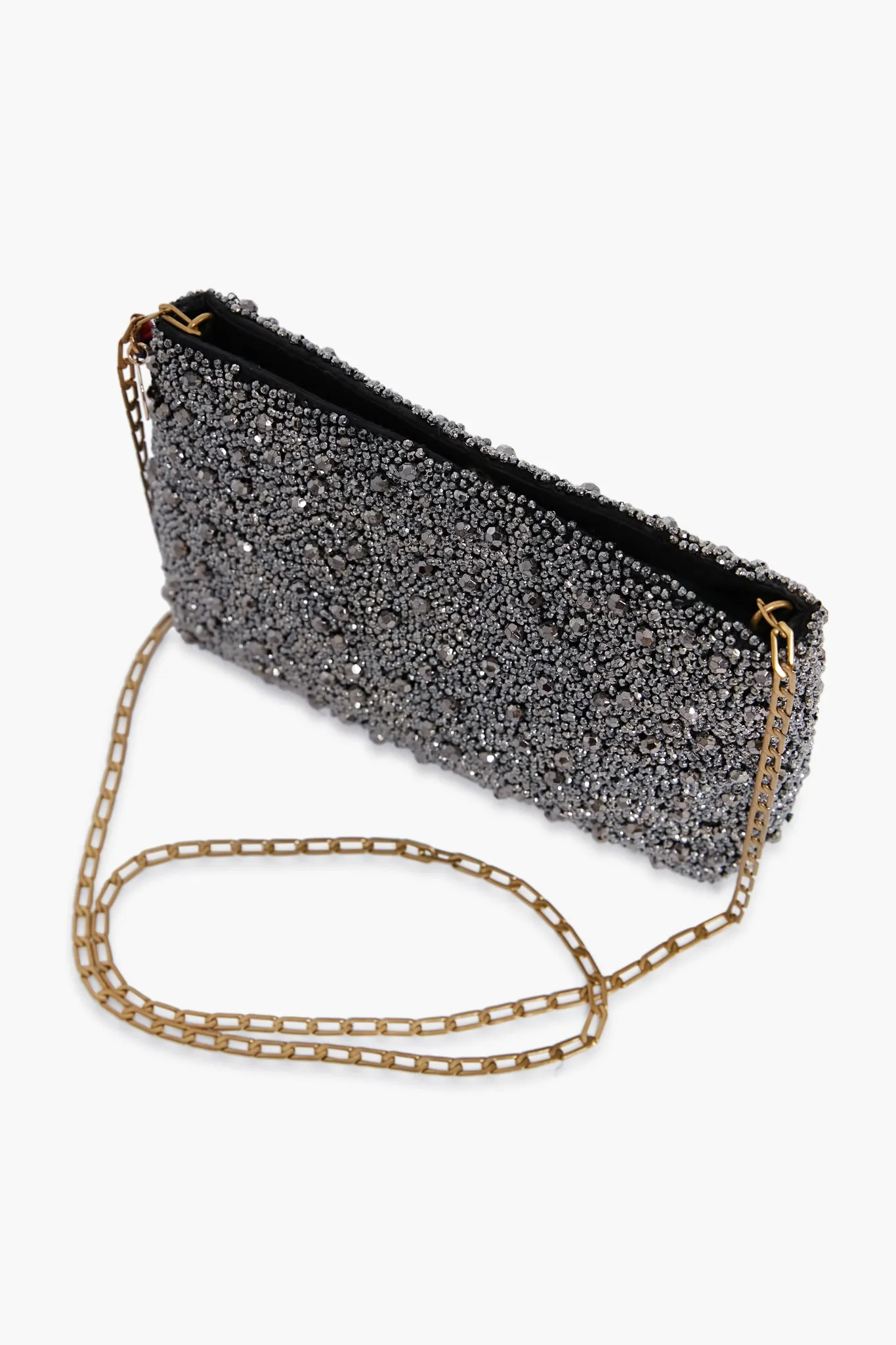 Hematite Beaded Estelle Bag