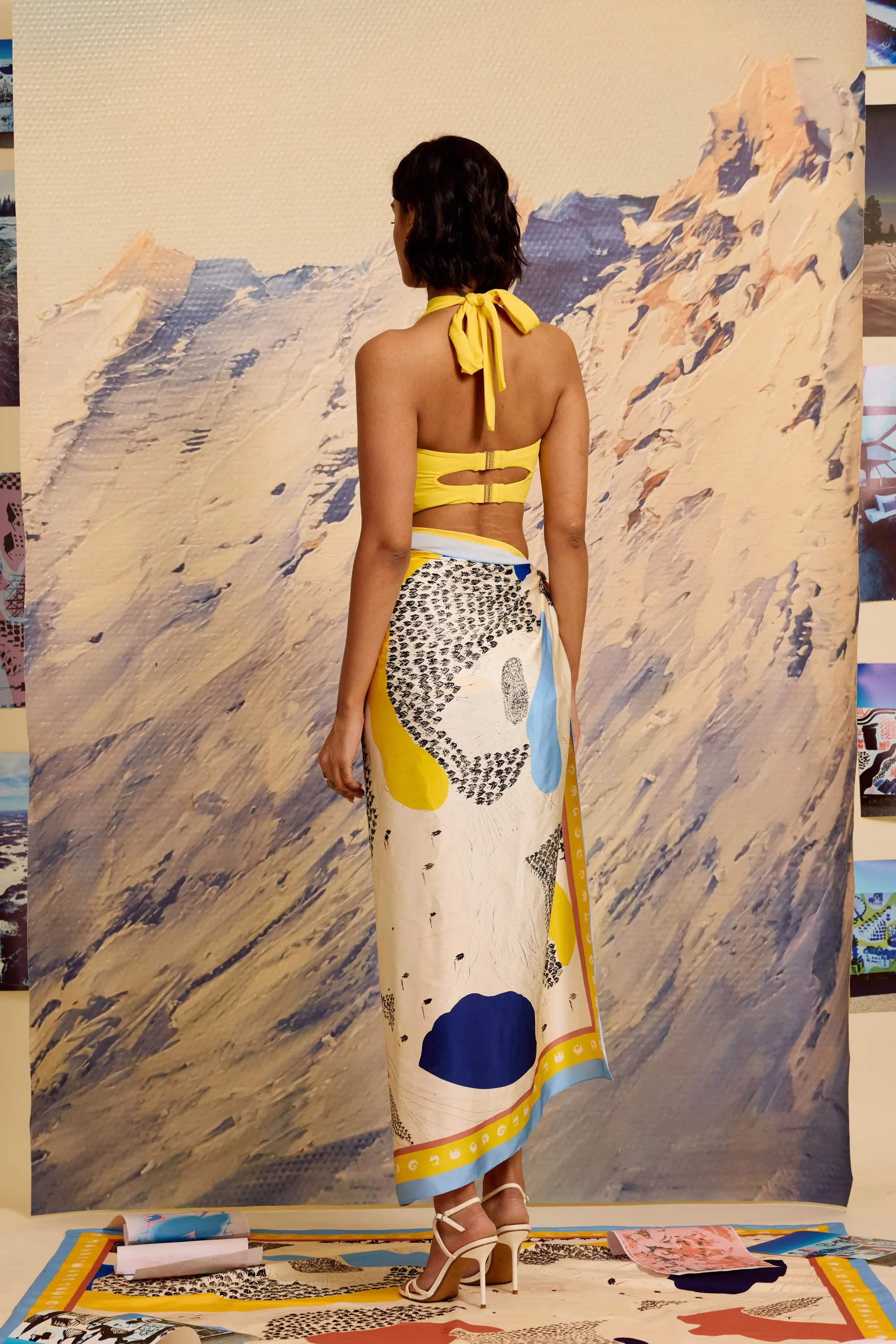 Leviland Silk IconoScarf