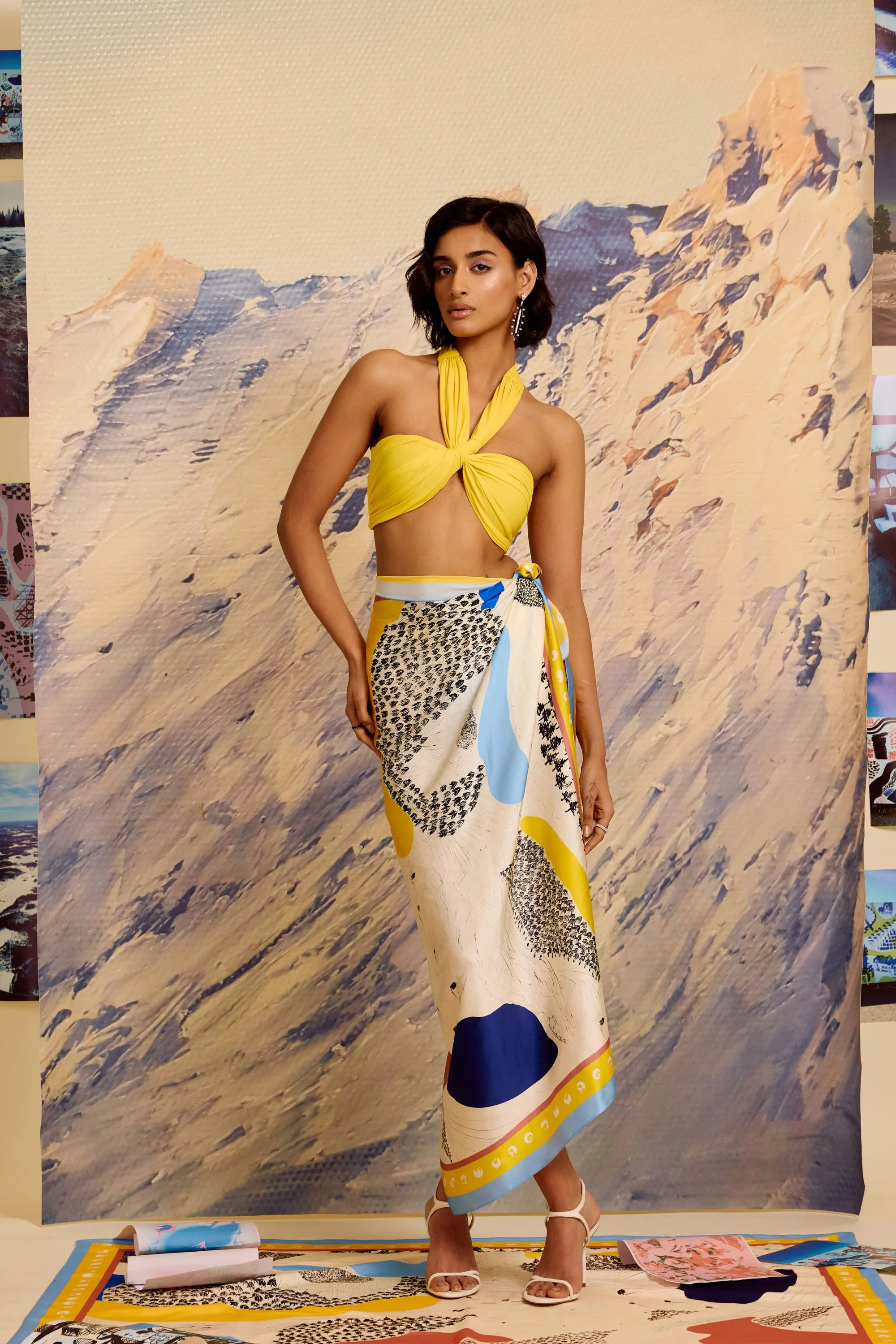 Leviland Silk IconoScarf