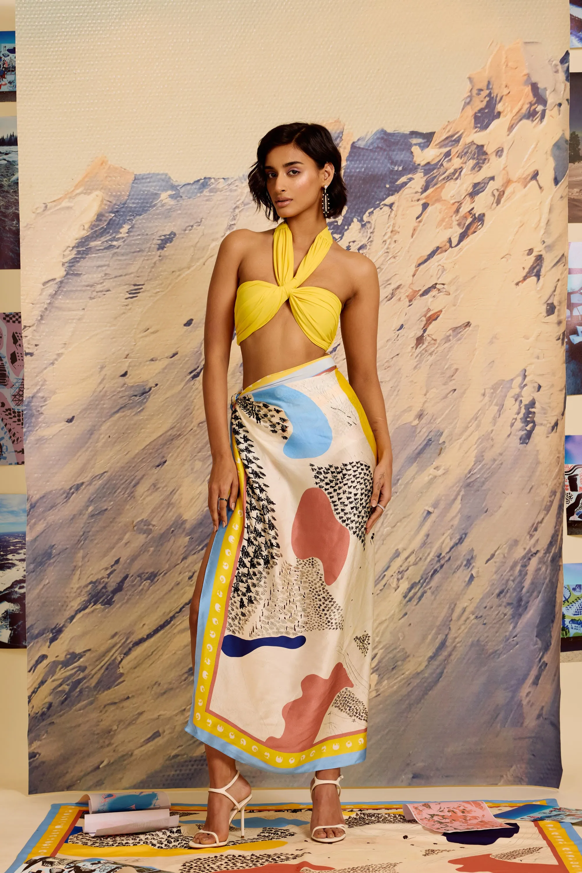 Leviland Silk IconoScarf