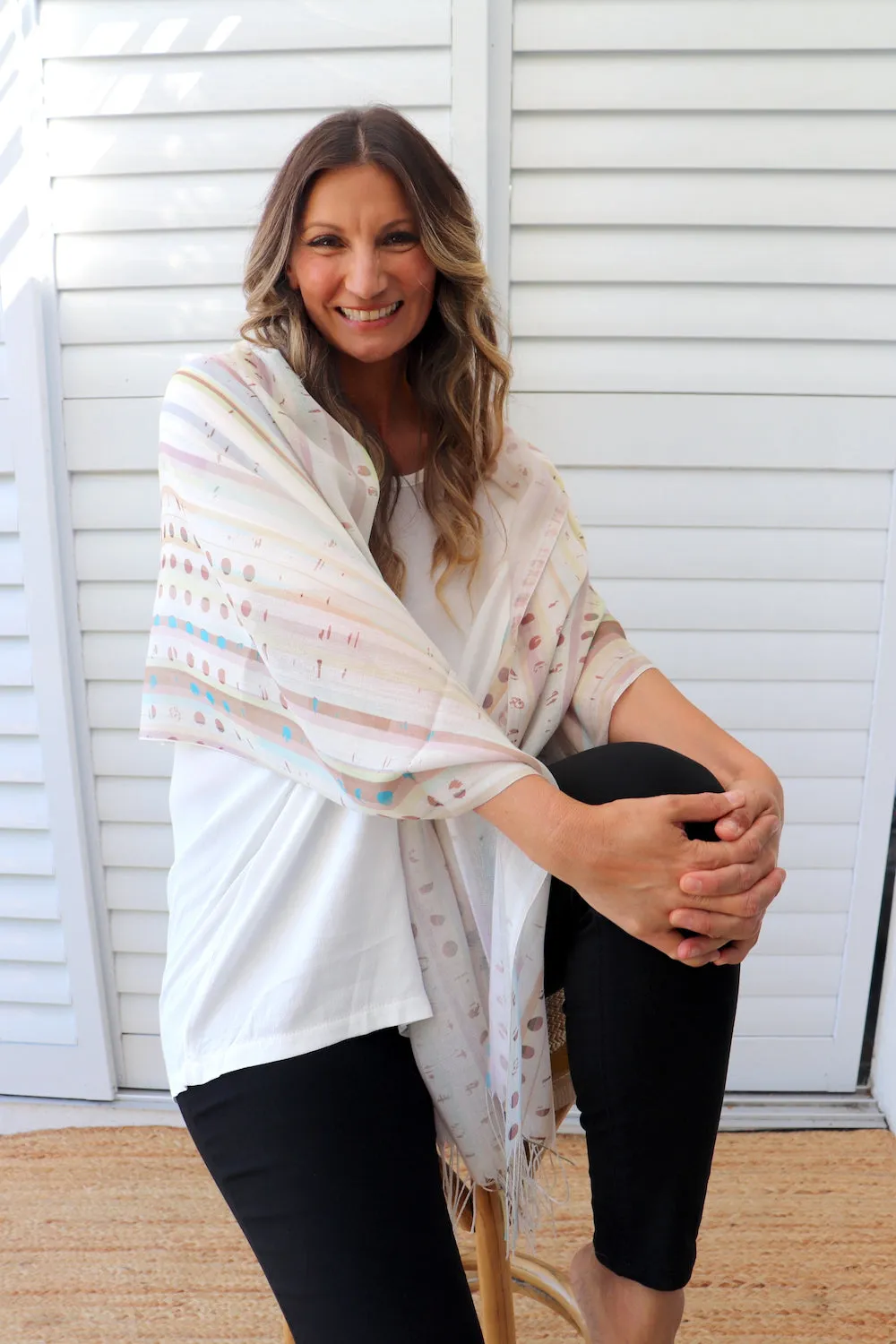 Light & Soft Scarf in Painters Palette