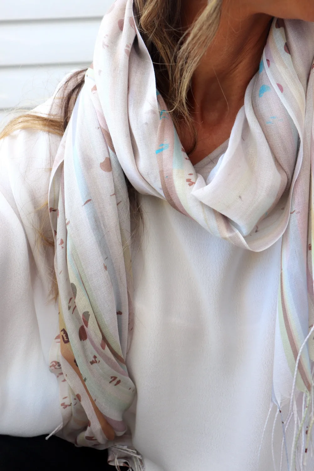 Light & Soft Scarf in Painters Palette