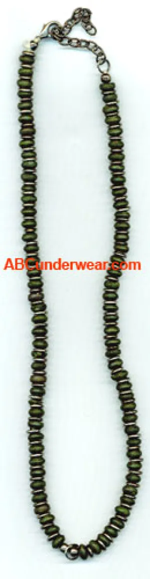 Metallic Tropical Necklace