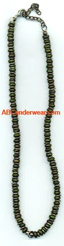 Metallic Tropical Necklace