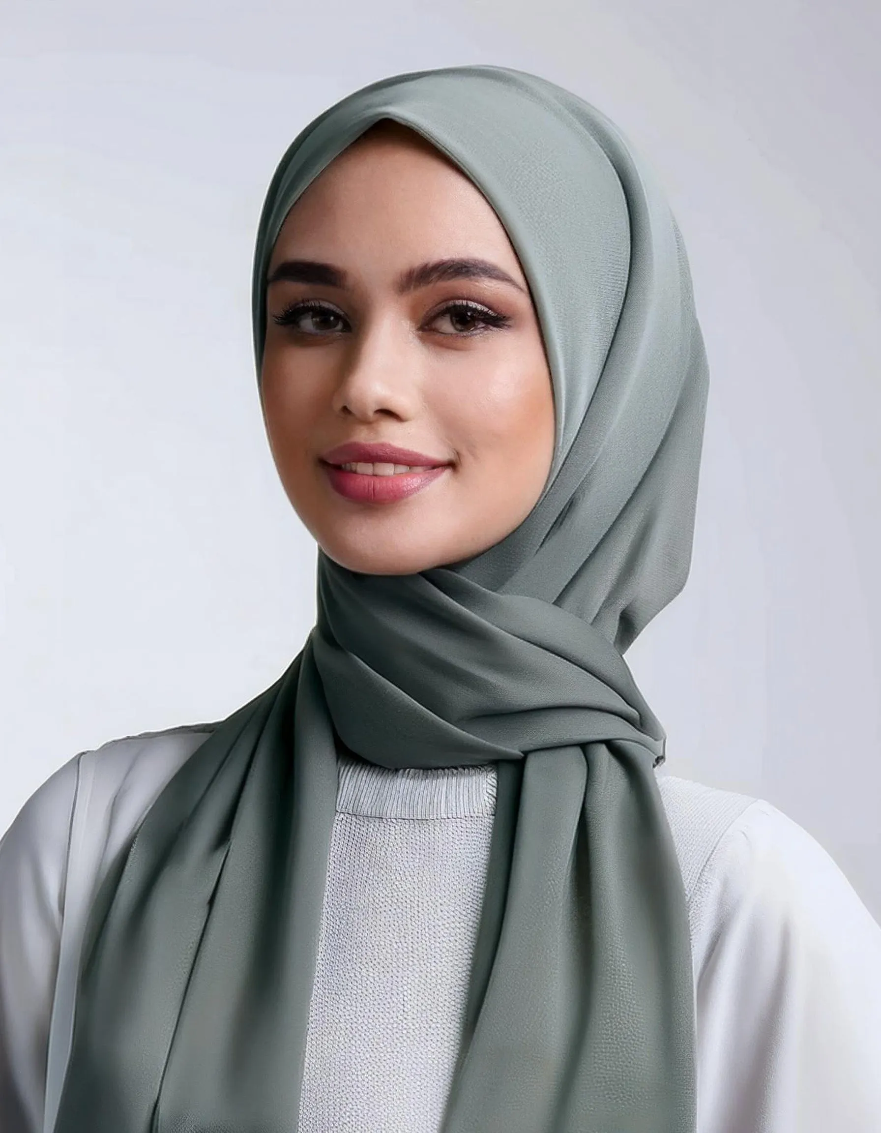 Mint Green Matte Hijab