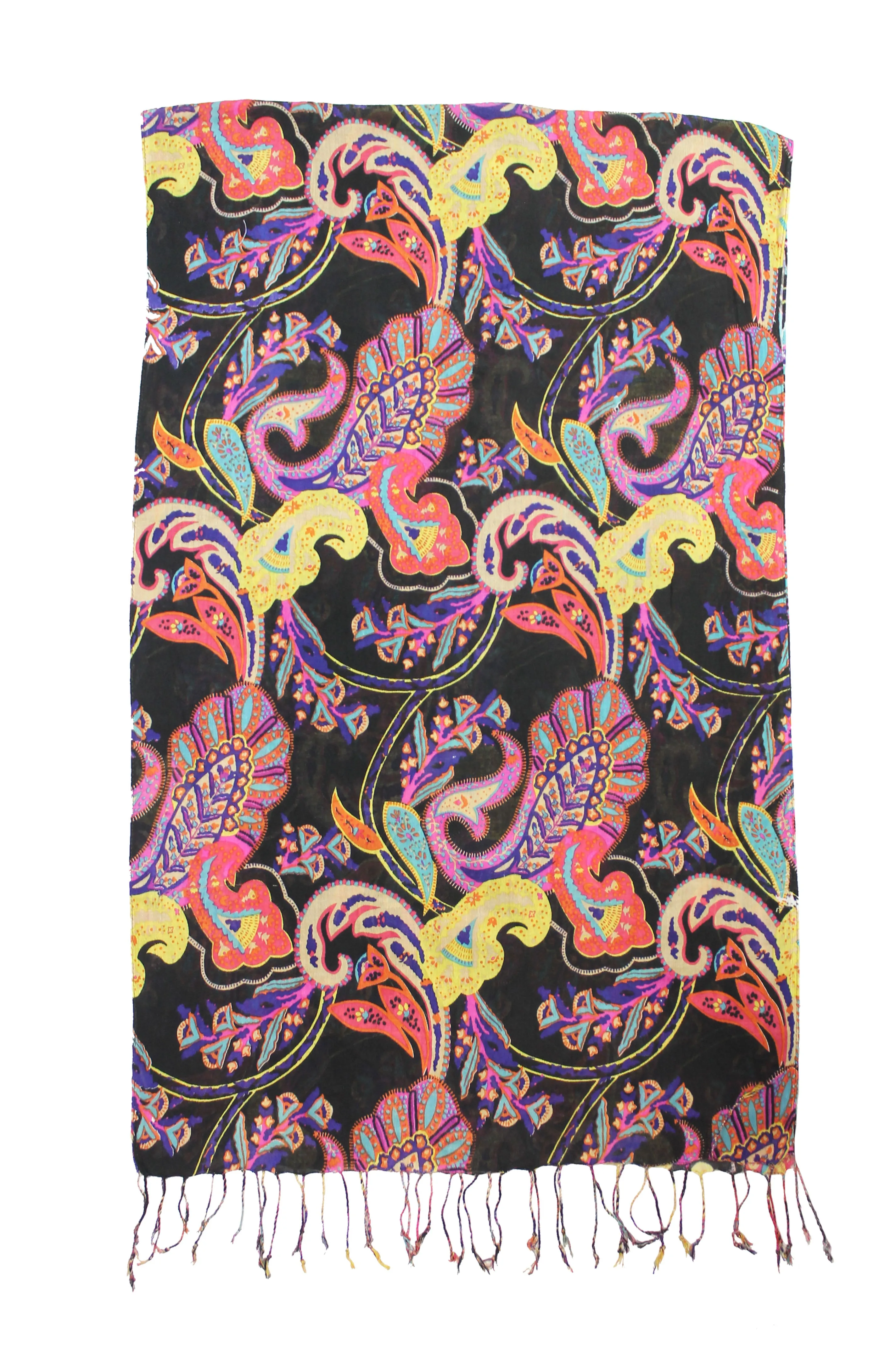 Modern Multi Color Print Scarf