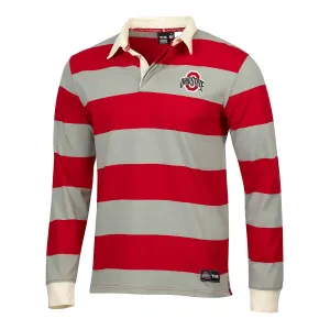 Ohio State Buckeyes Striped Rugby Shirt