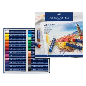 Oil Pastels, Set of 24 - #127024