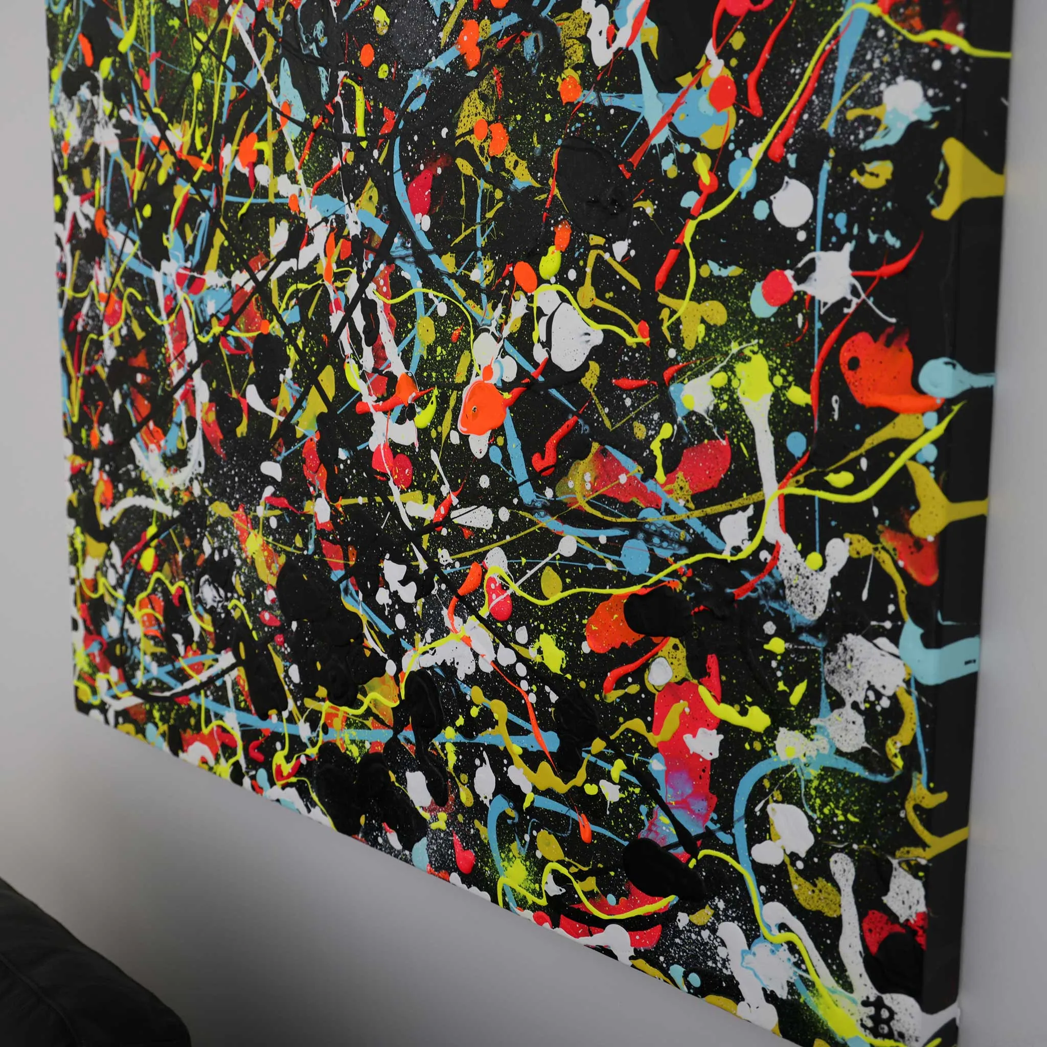 ONYX - Large Original Painting 122cm x 91 cm Textured Original