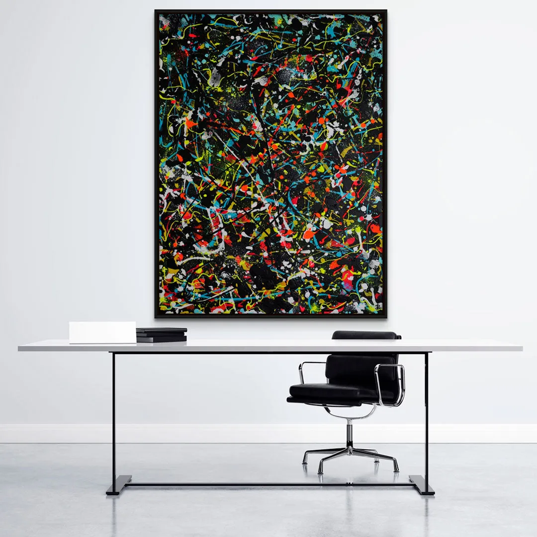 ONYX - Large Original Painting 122cm x 91 cm Textured Original