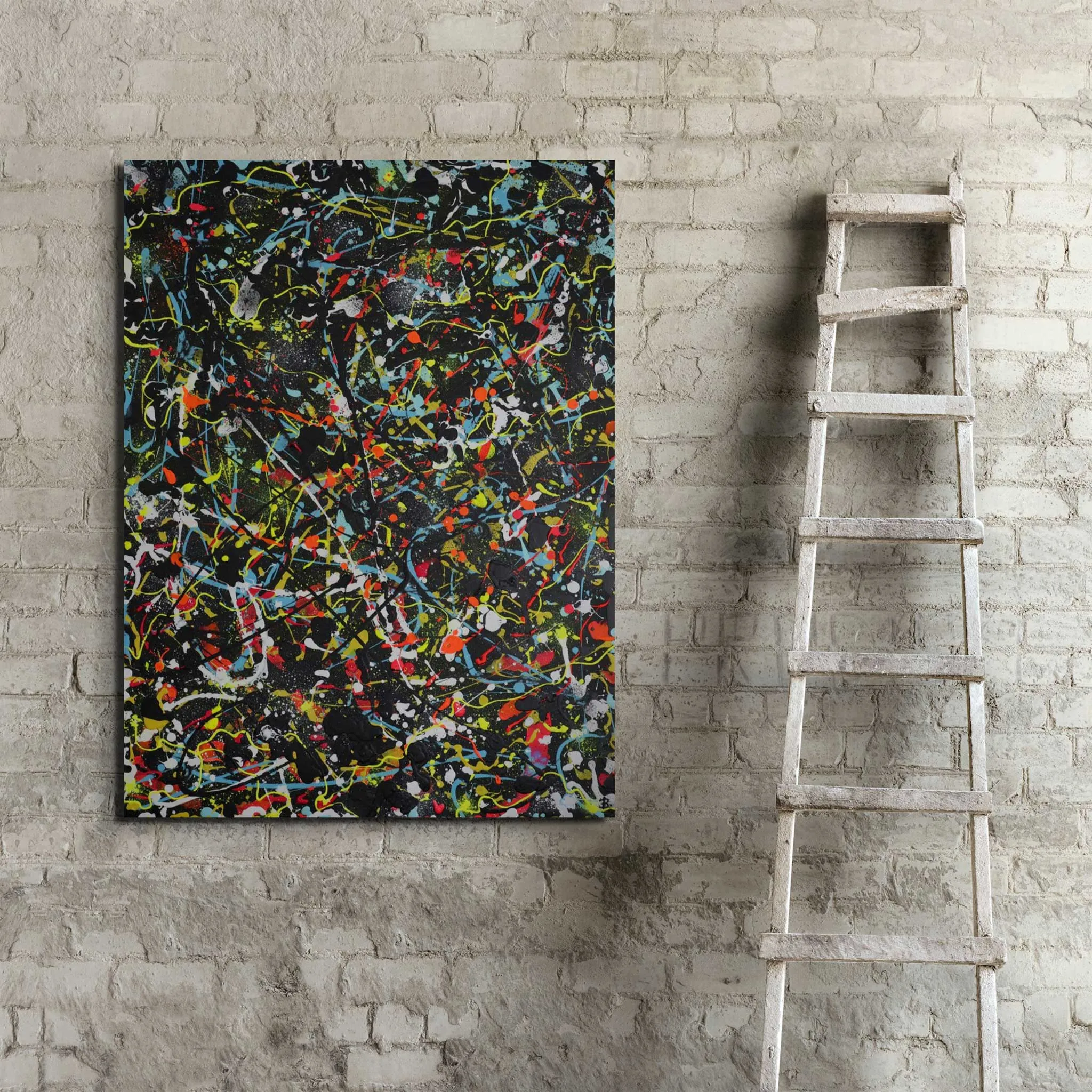 ONYX - Large Original Painting 122cm x 91 cm Textured Original