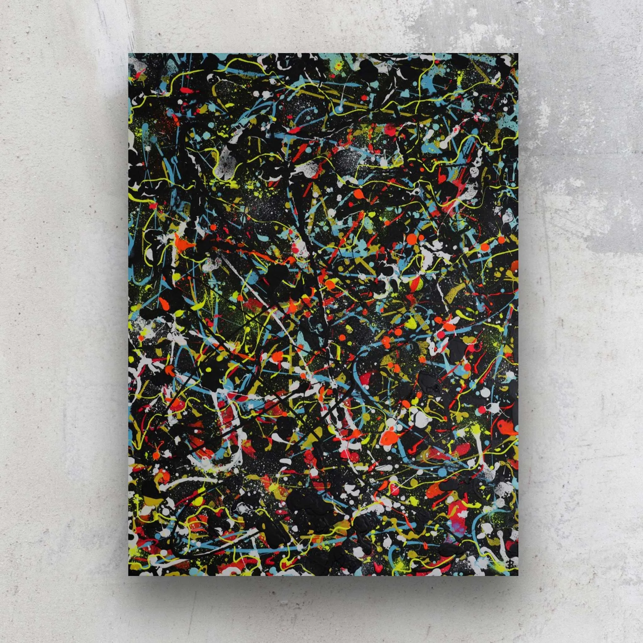 ONYX - Large Original Painting 122cm x 91 cm Textured Original
