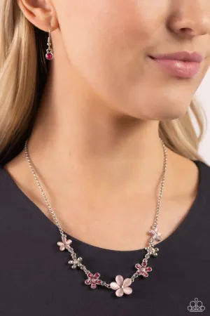 Paparazzi Necklace ~ Spring Showcase - Pink