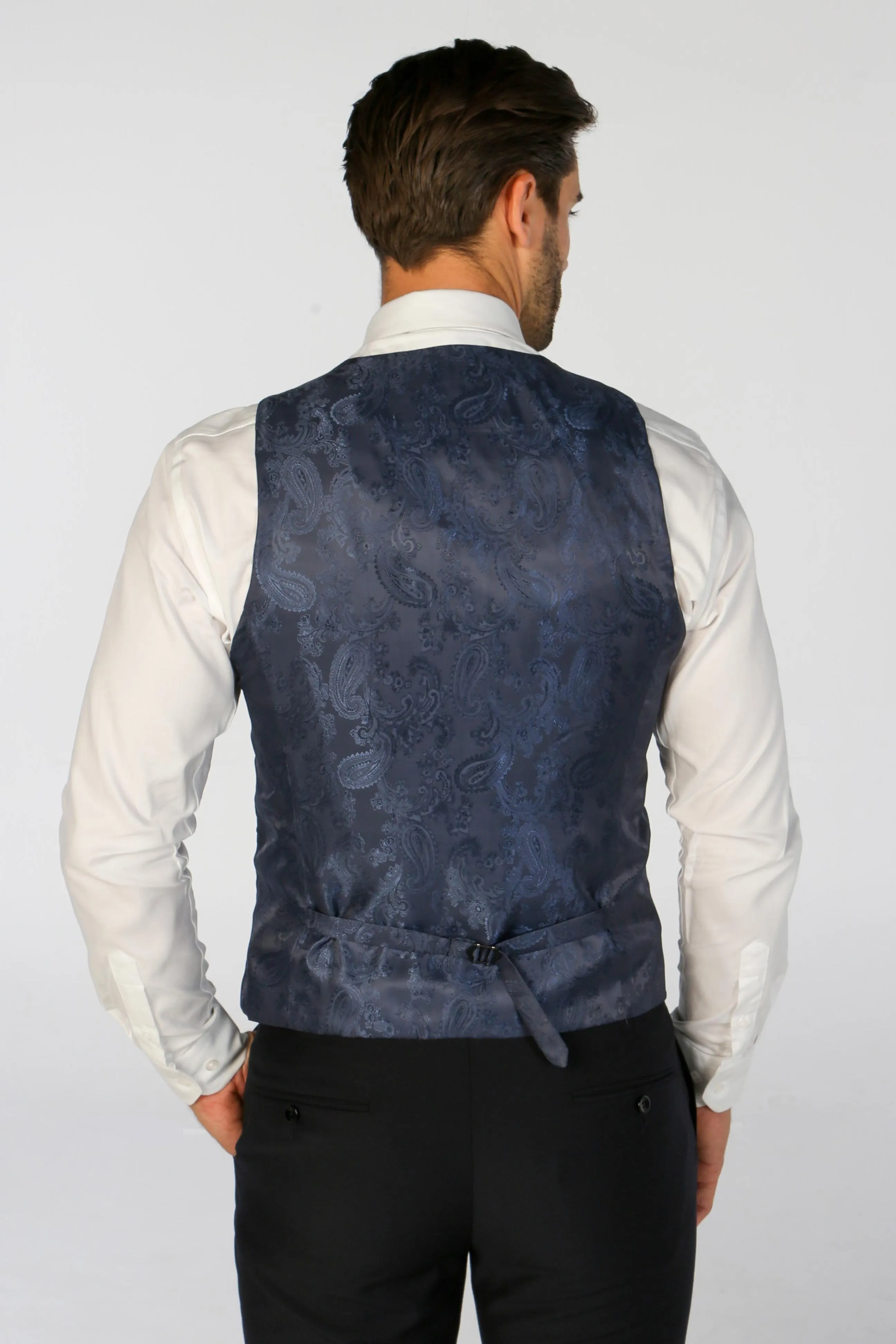 Parker - Men's Navy Waistcoat