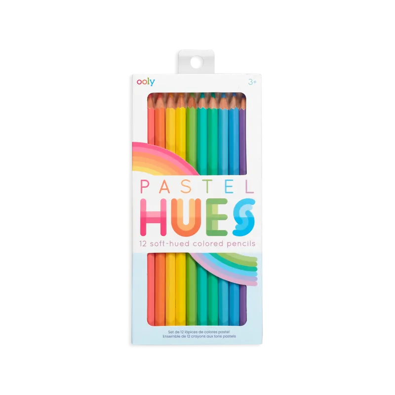 Pastel Hues Colored Pencils