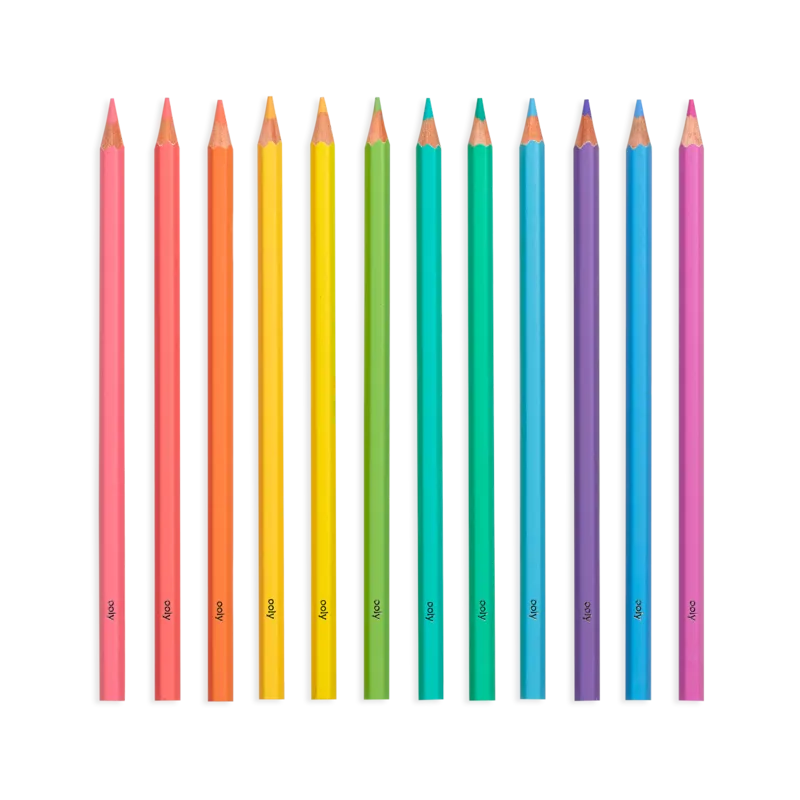 Pastel Hues Colored Pencils