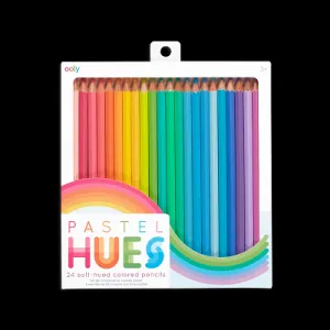 Pastel Hues Colored Pencils