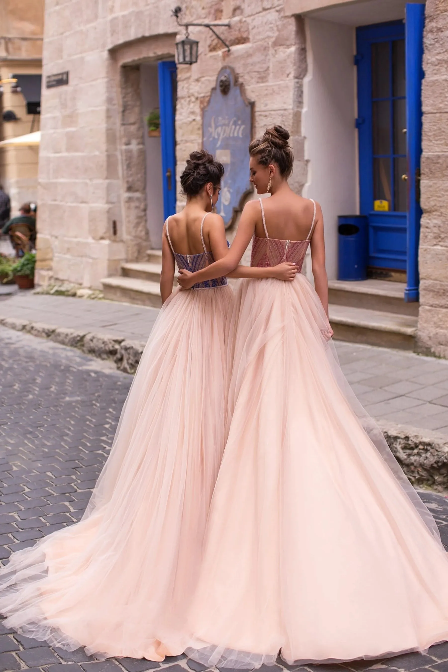 Pink Goddess Tulle Gown