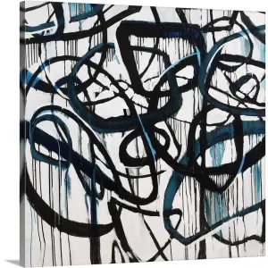 "Alphabet Soup" Canvas Wall Art