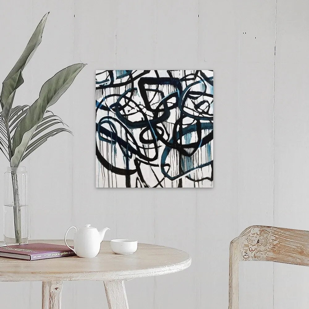 "Alphabet Soup" Canvas Wall Art