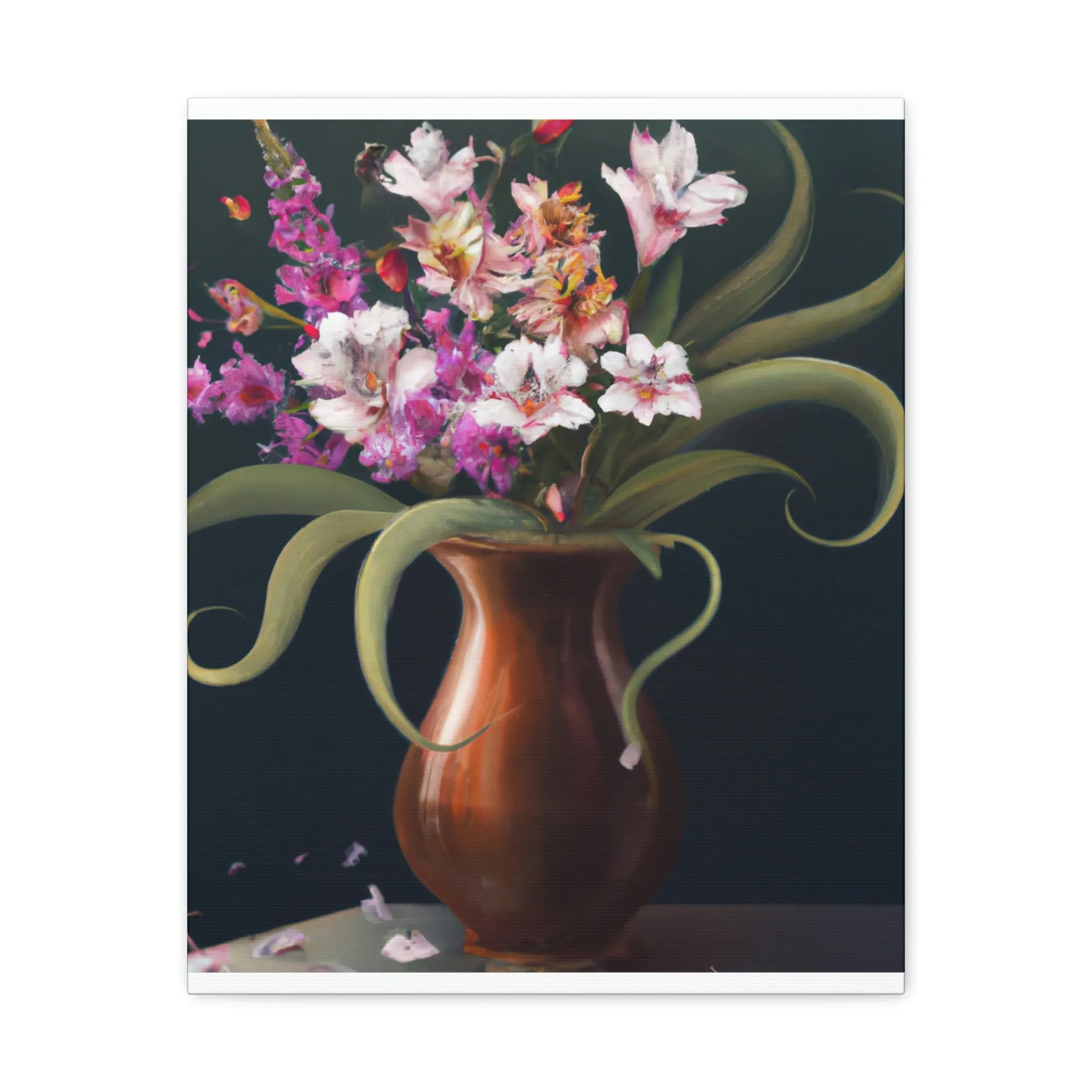 "Intricate Floral Details." - Canvas