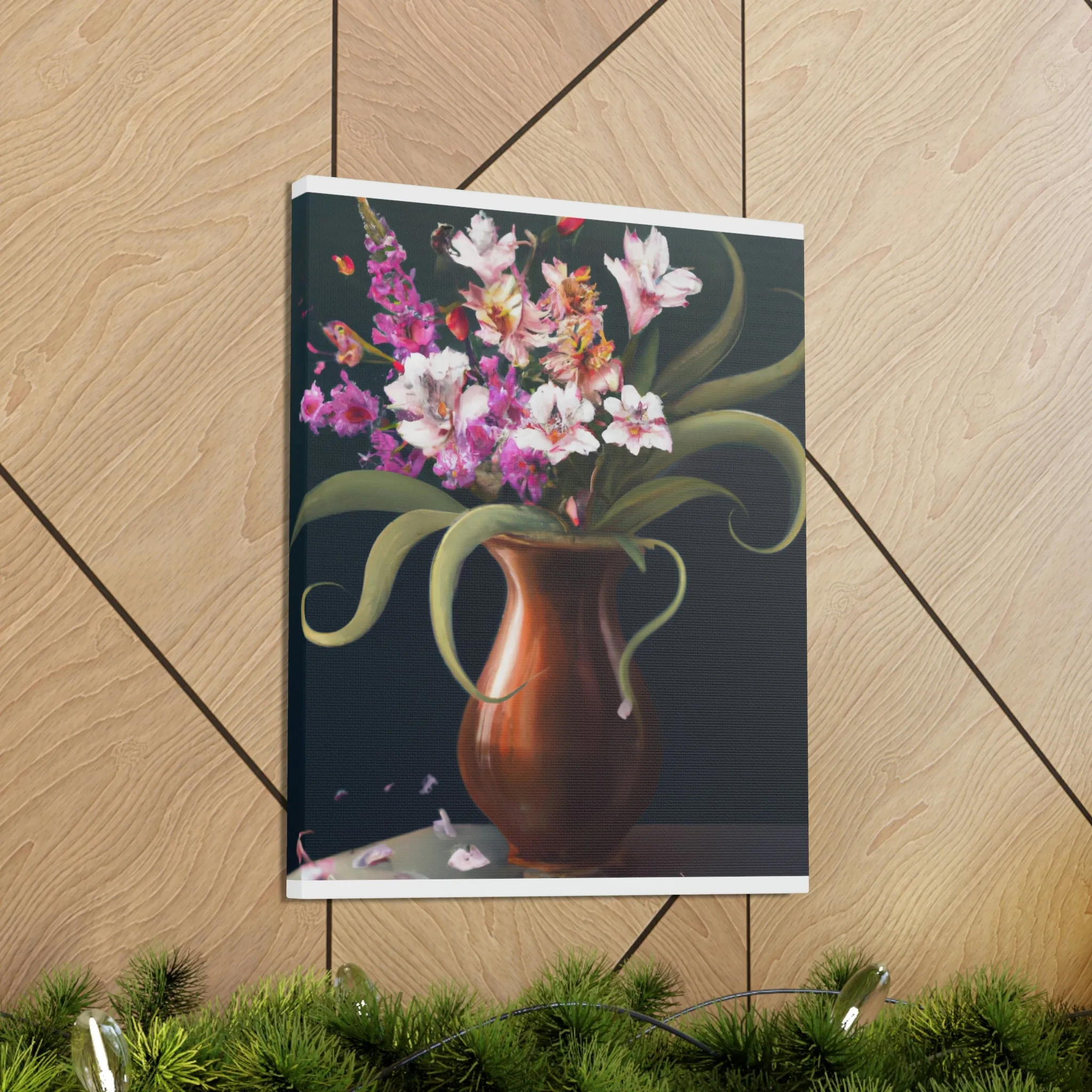 "Intricate Floral Details." - Canvas
