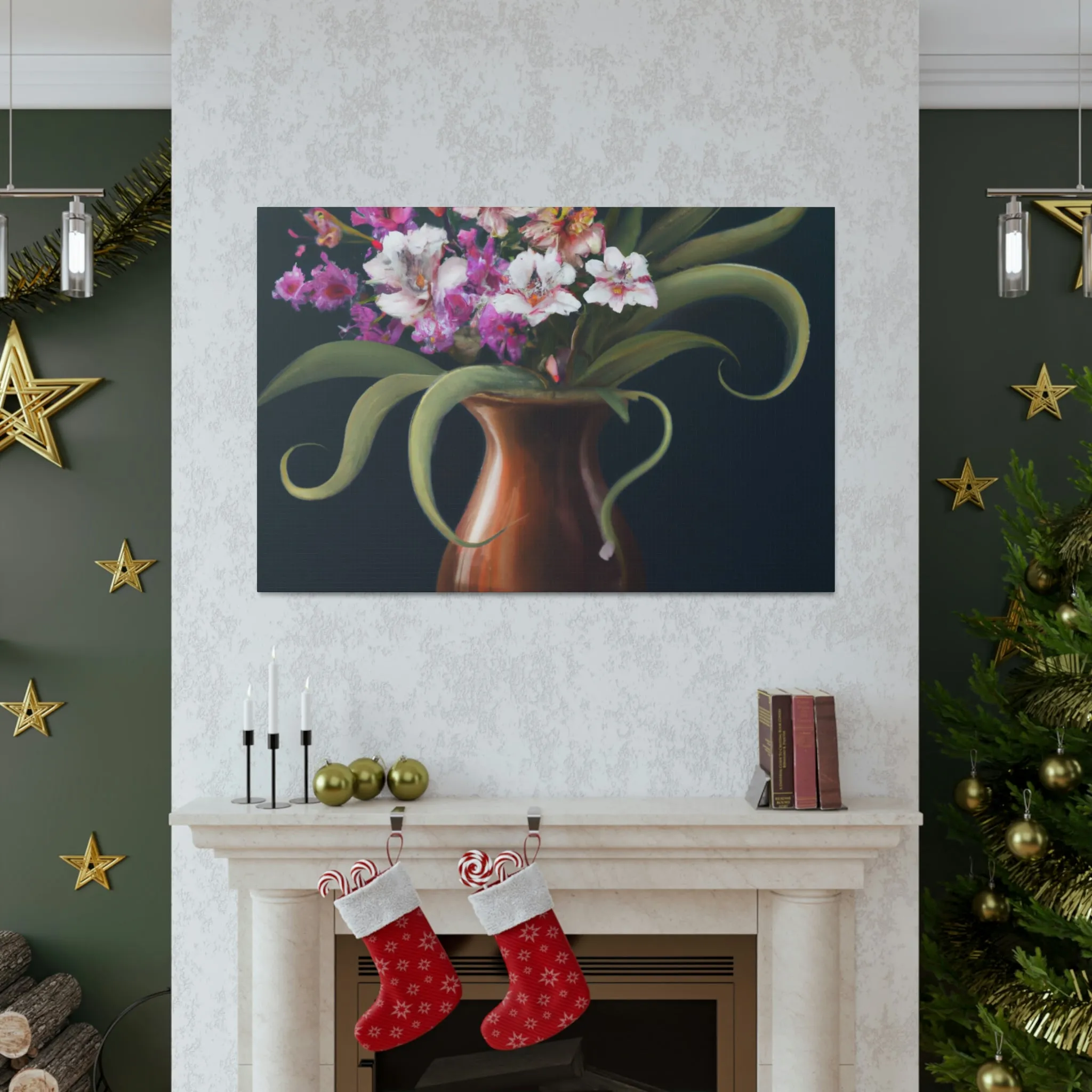 "Intricate Floral Details." - Canvas