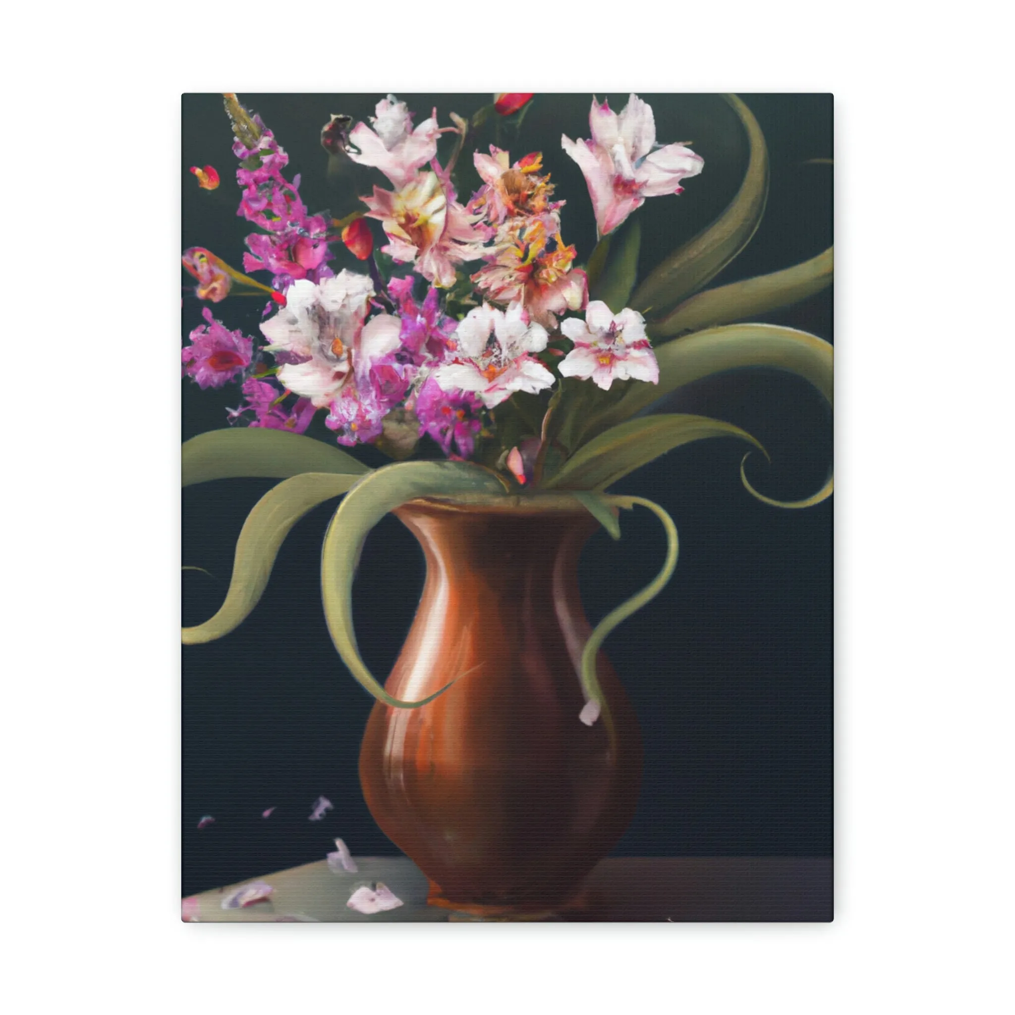"Intricate Floral Details." - Canvas