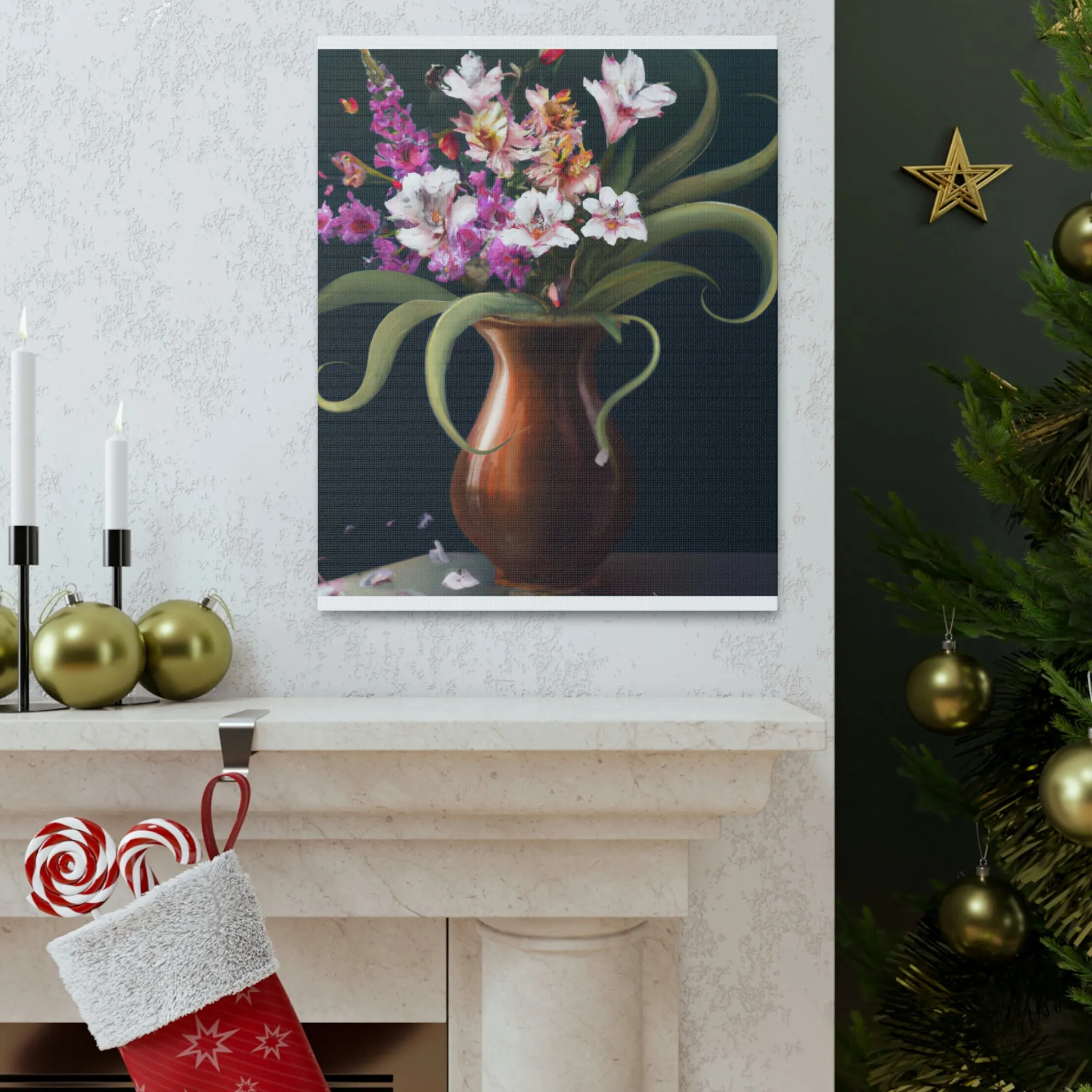 "Intricate Floral Details." - Canvas