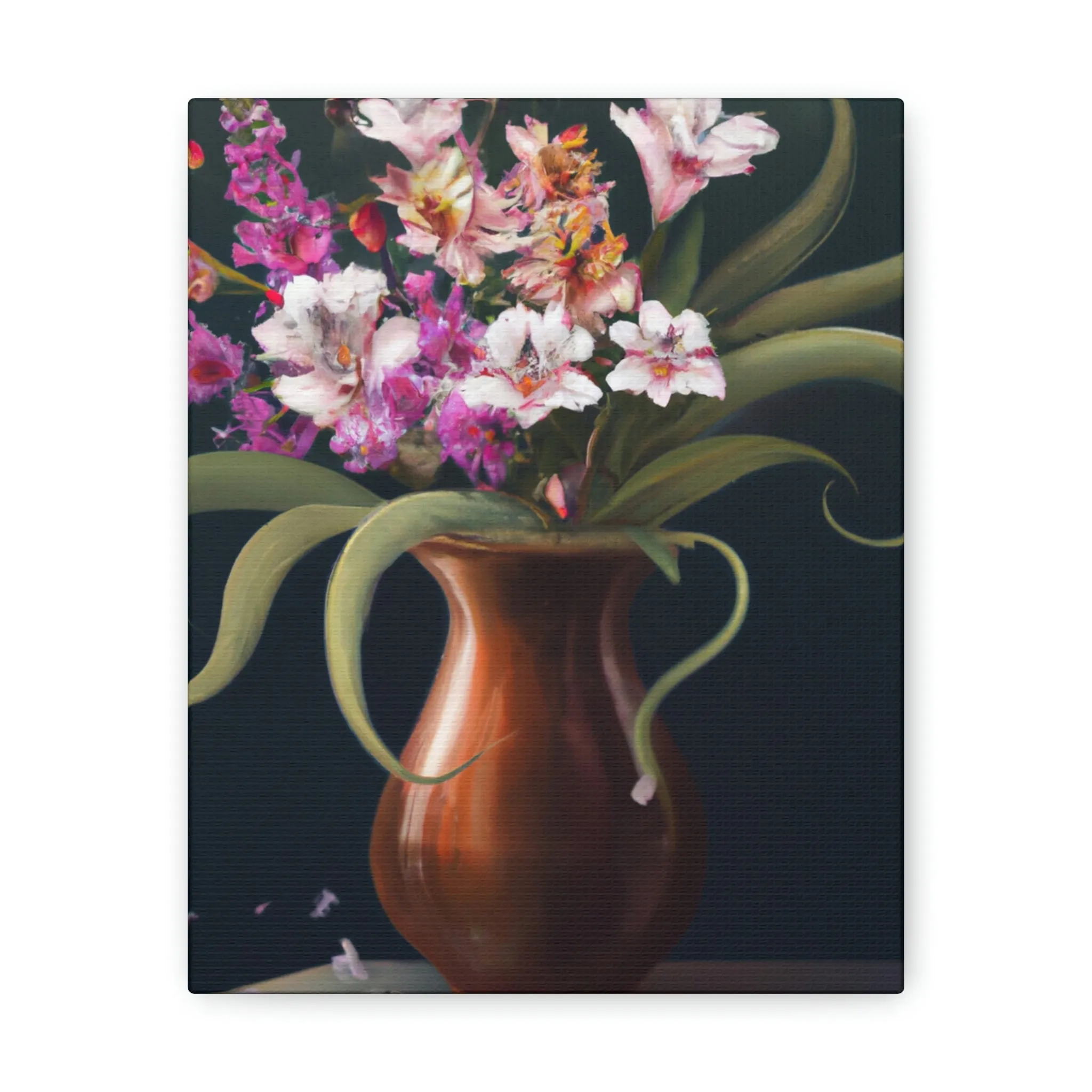 "Intricate Floral Details." - Canvas
