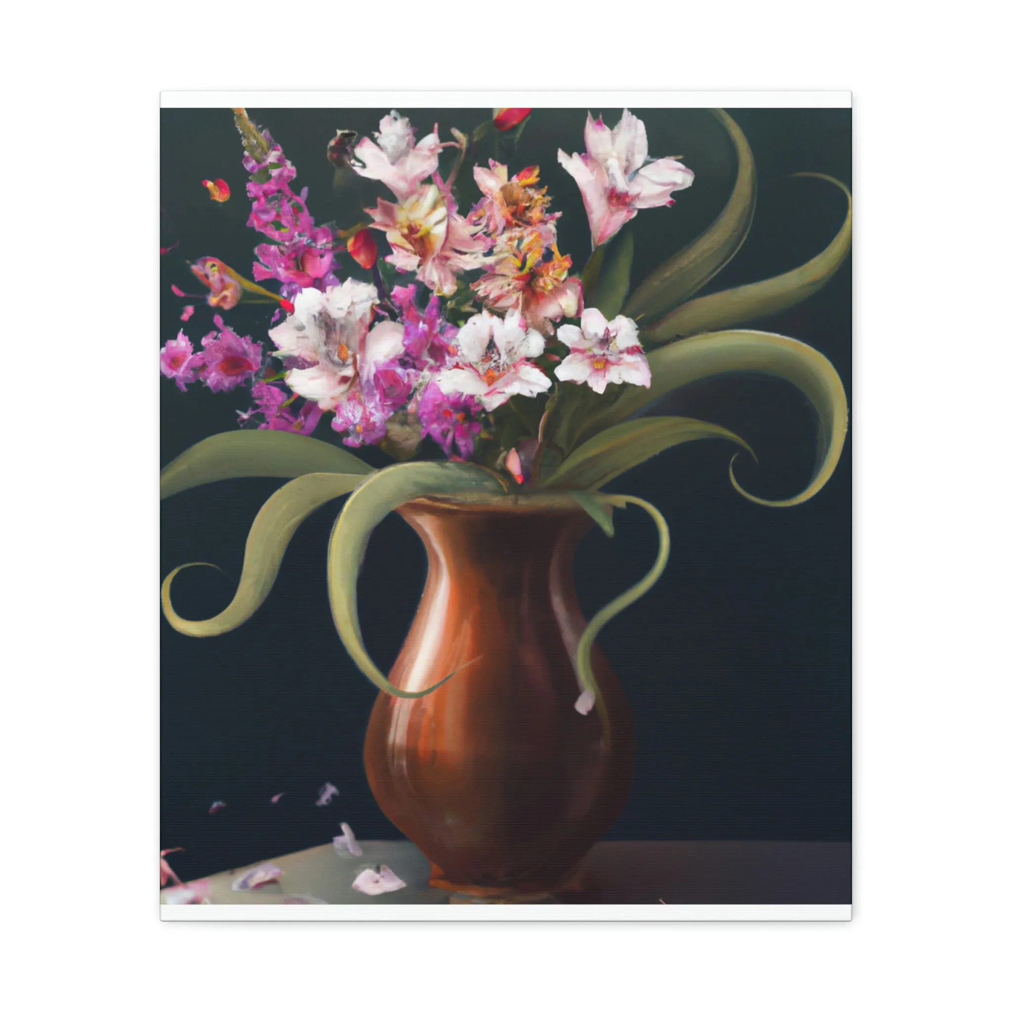"Intricate Floral Details." - Canvas