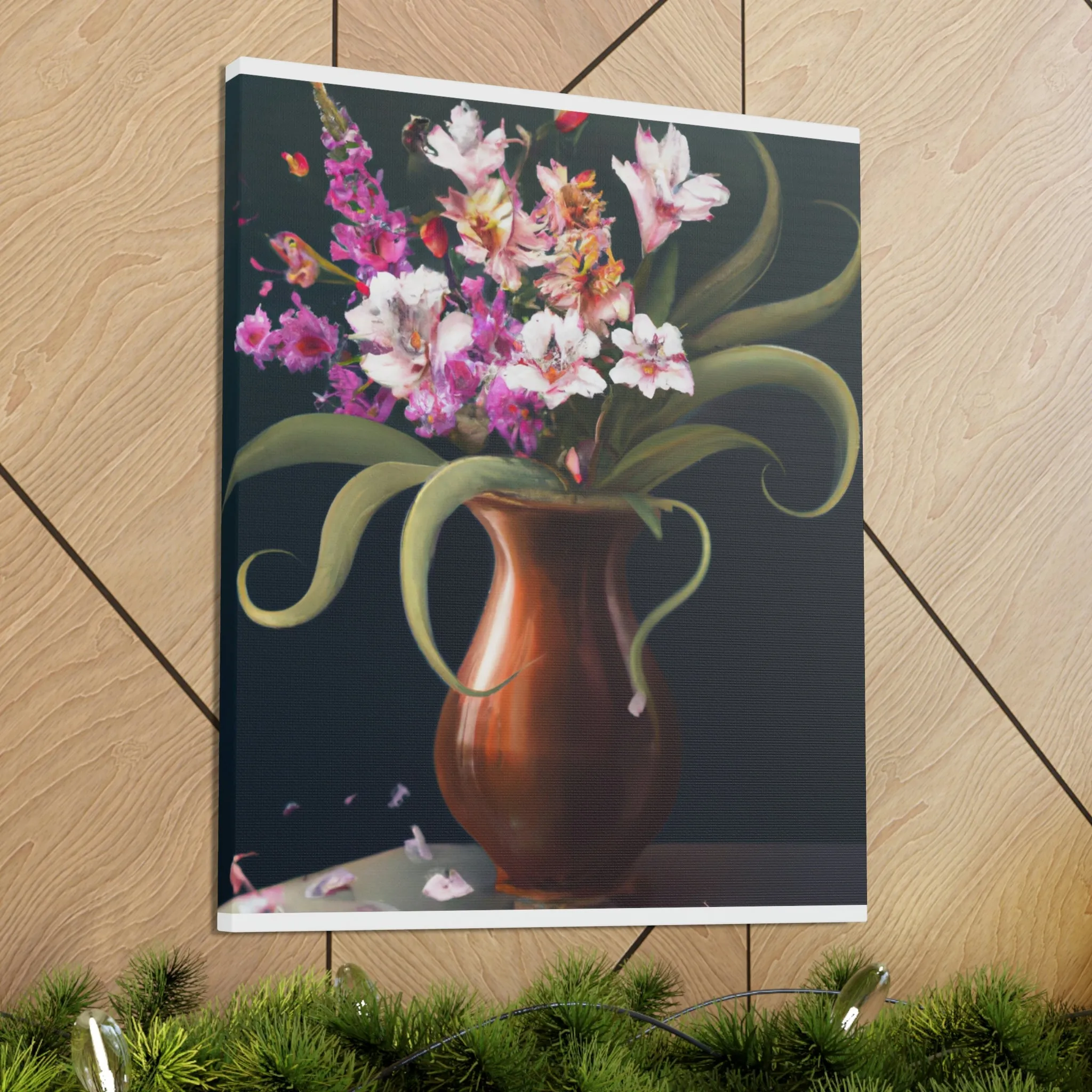 "Intricate Floral Details." - Canvas