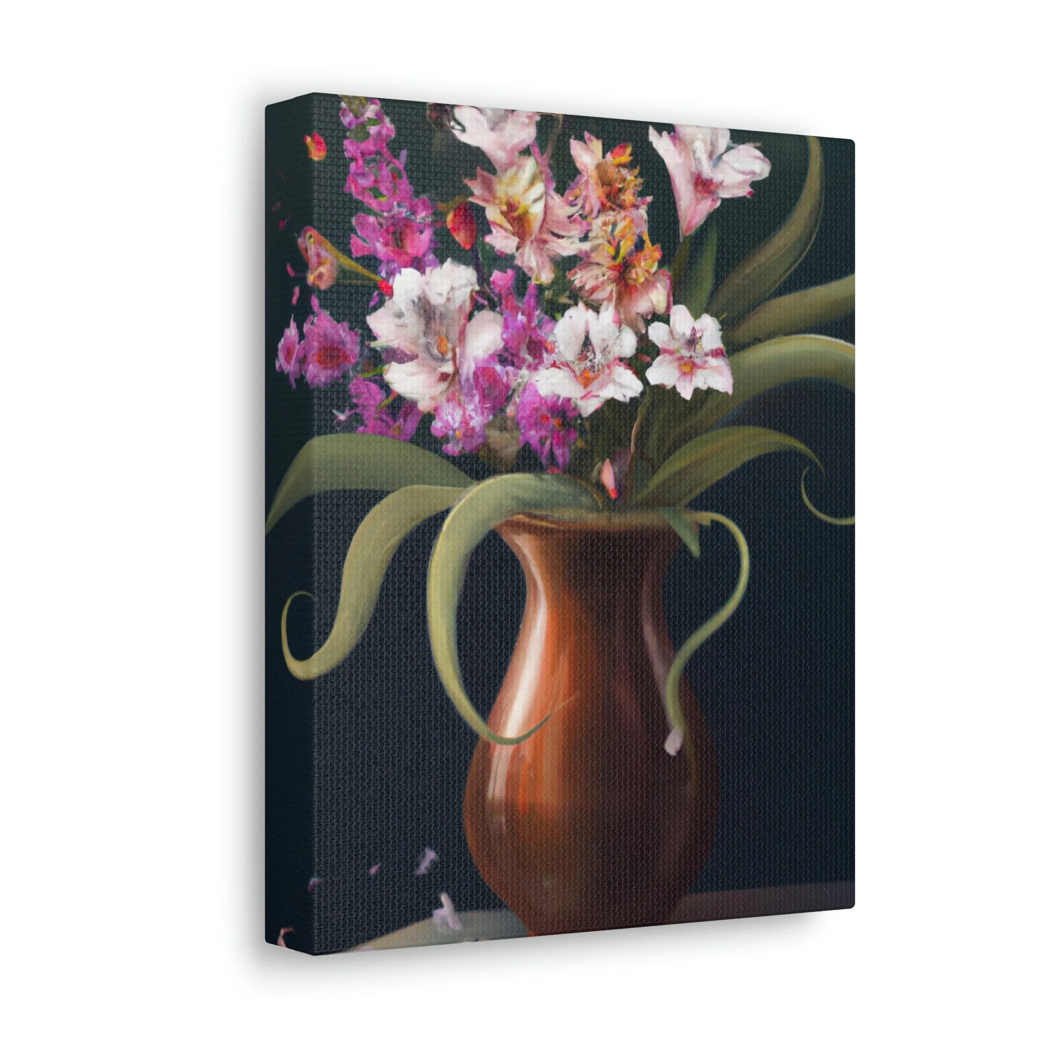 "Intricate Floral Details." - Canvas
