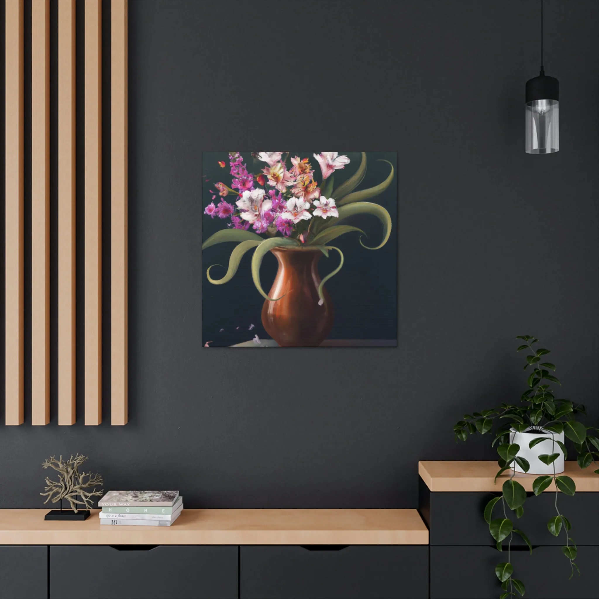 "Intricate Floral Details." - Canvas