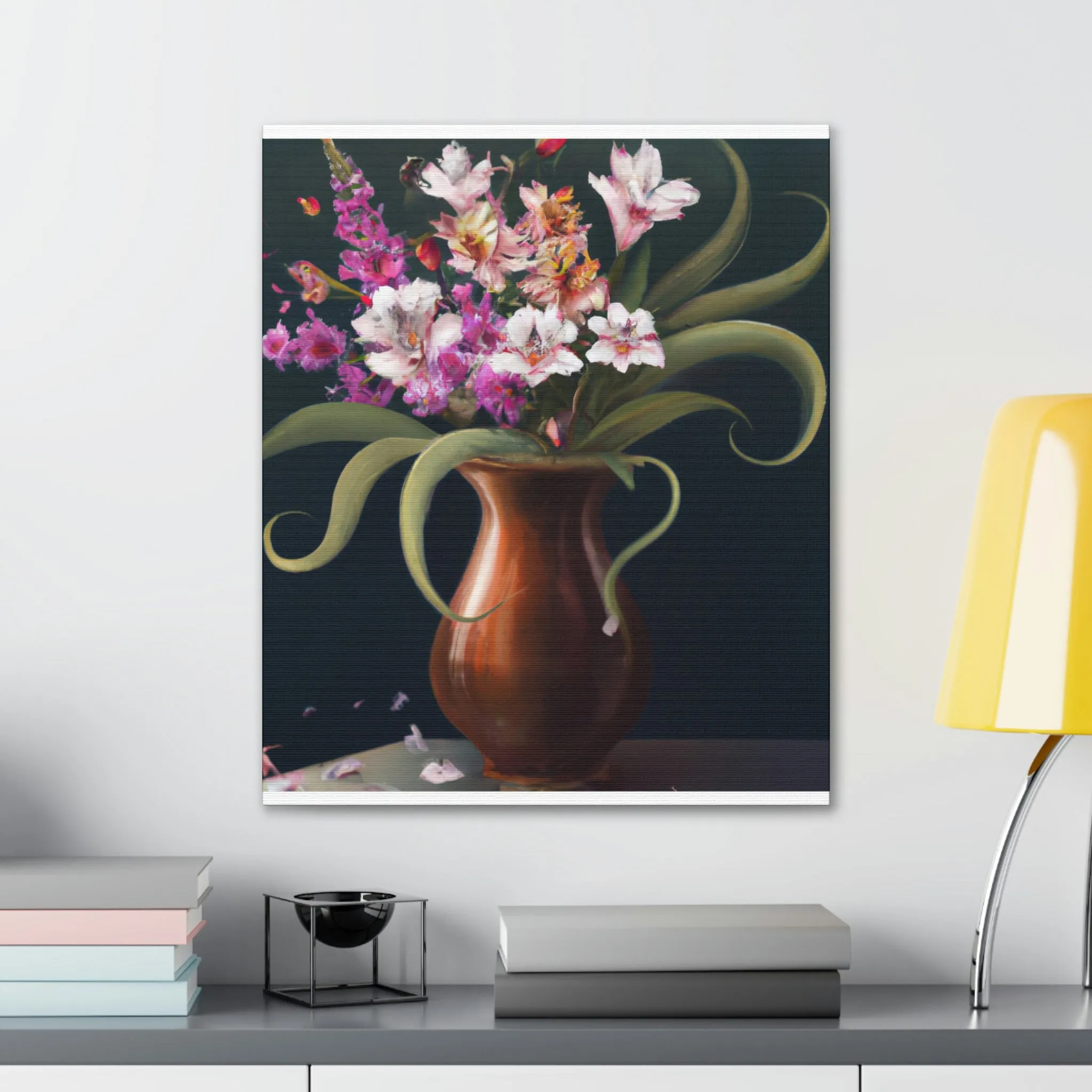 "Intricate Floral Details." - Canvas