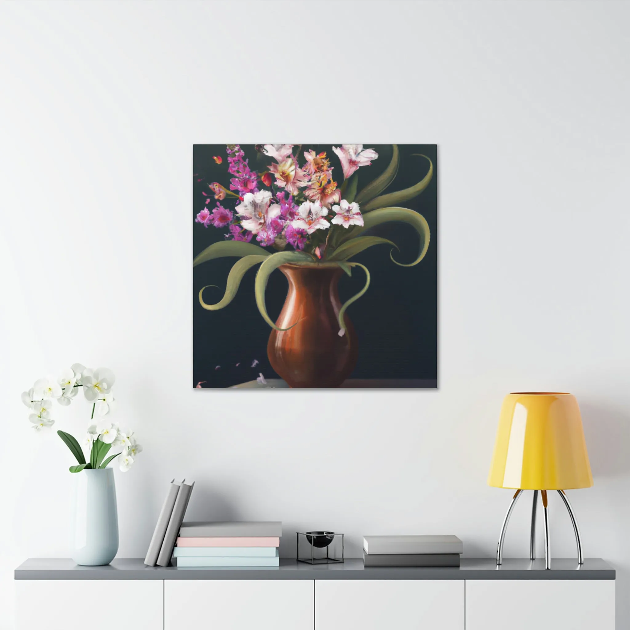 "Intricate Floral Details." - Canvas