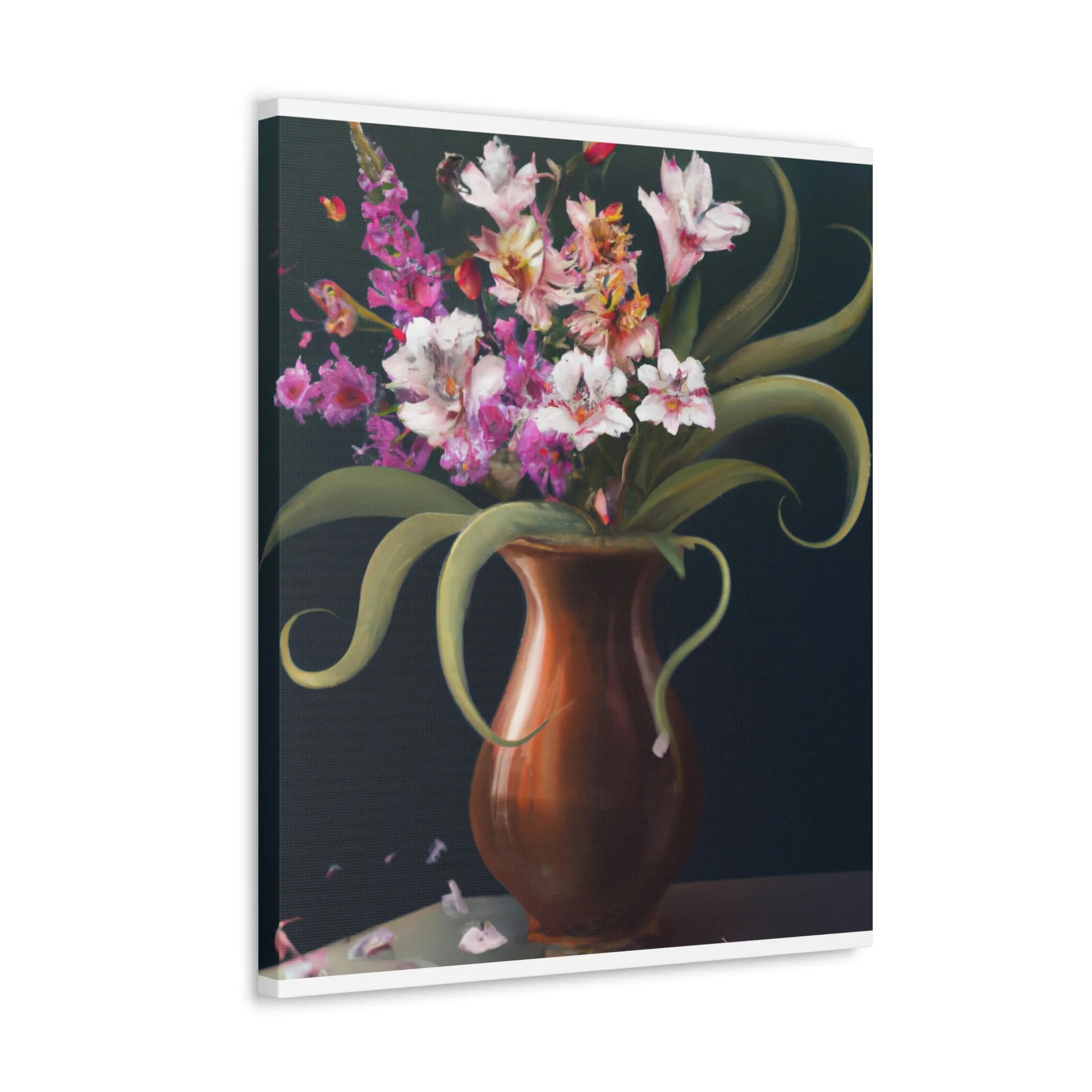"Intricate Floral Details." - Canvas