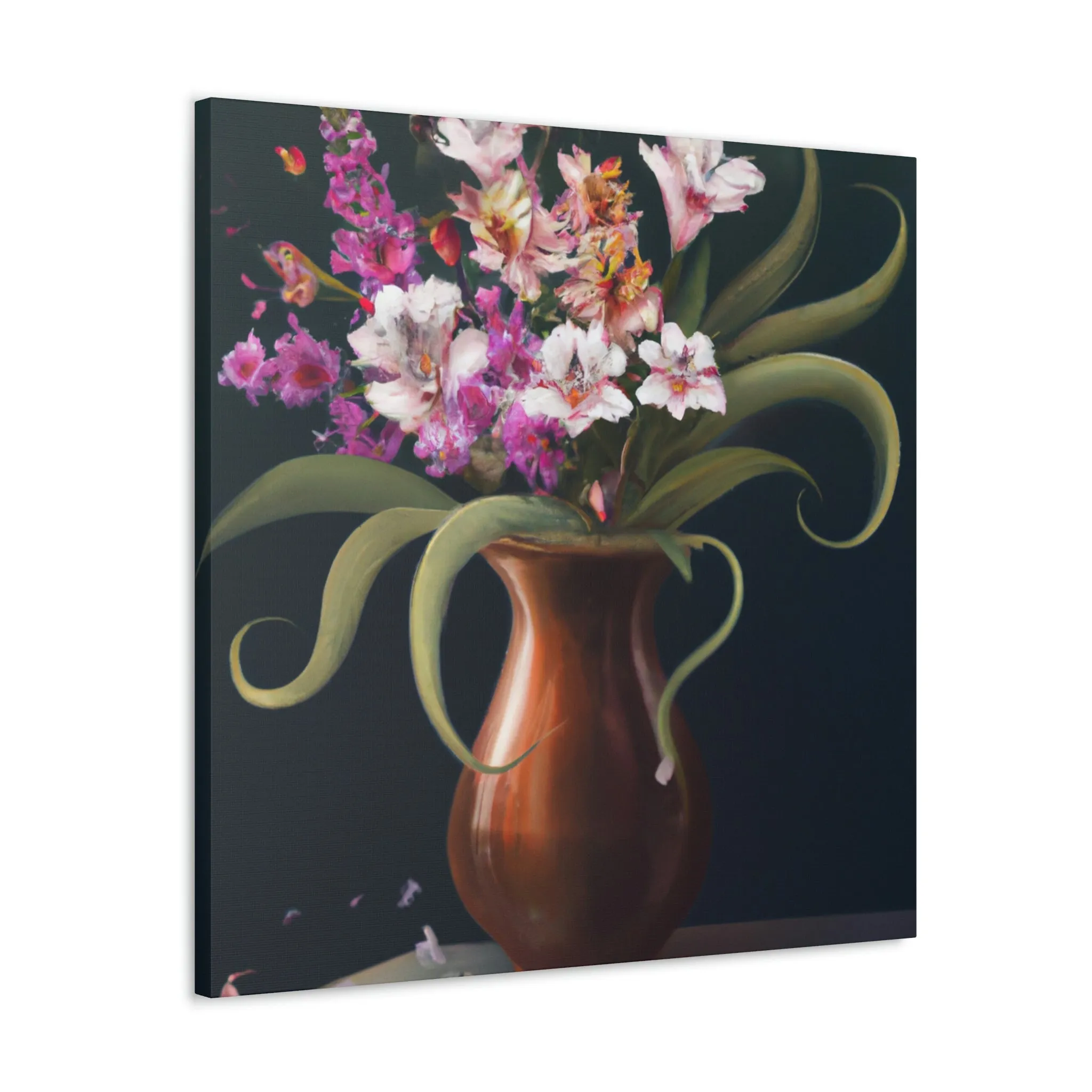 "Intricate Floral Details." - Canvas
