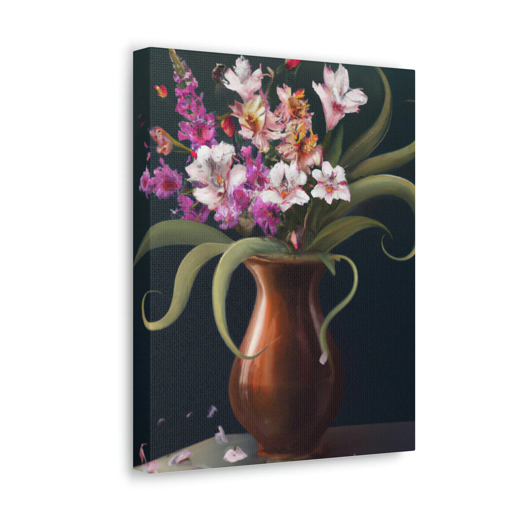 "Intricate Floral Details." - Canvas