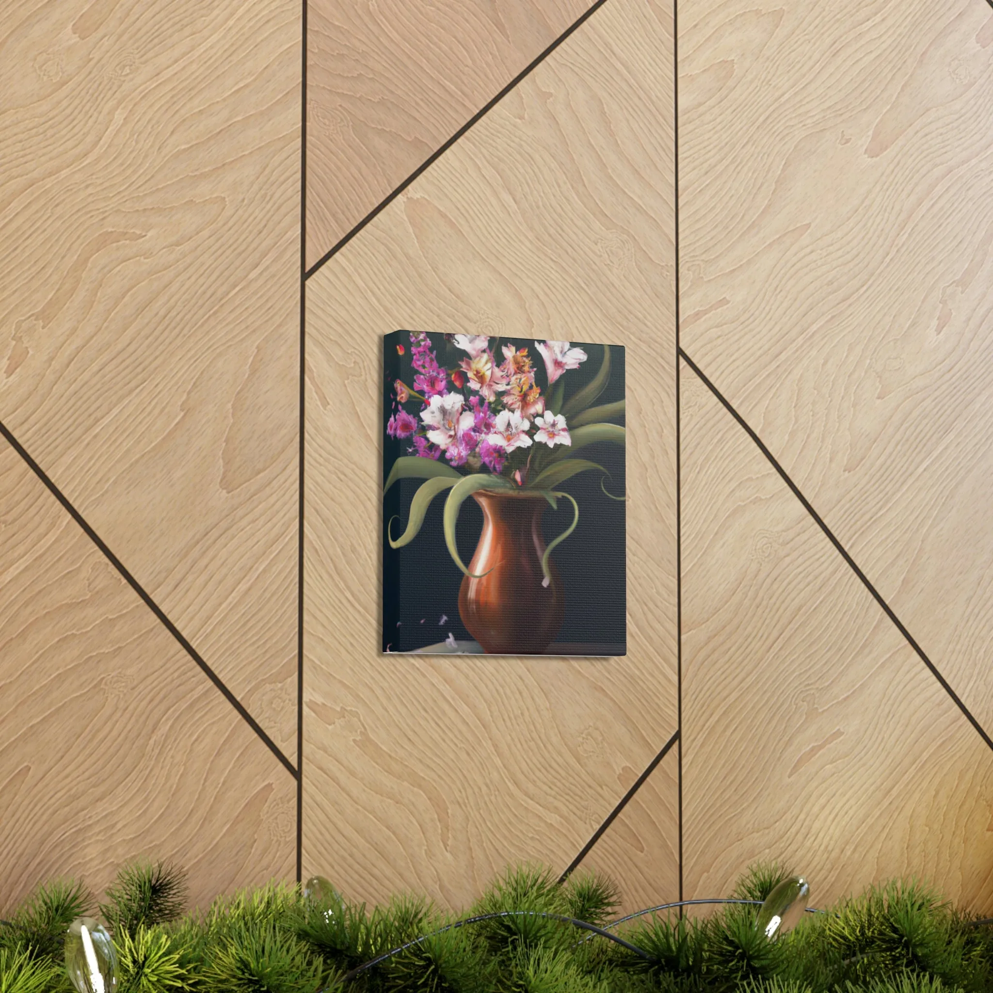 "Intricate Floral Details." - Canvas