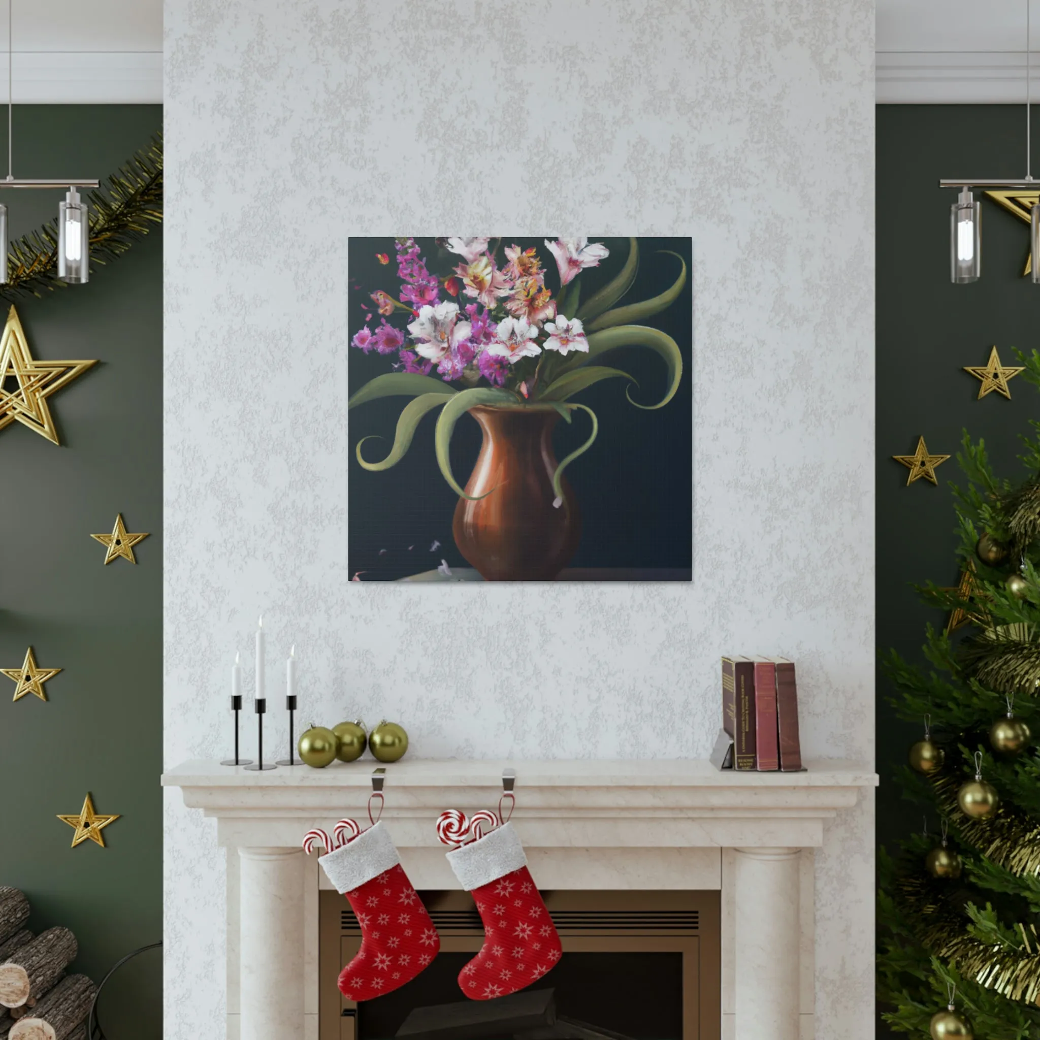 "Intricate Floral Details." - Canvas
