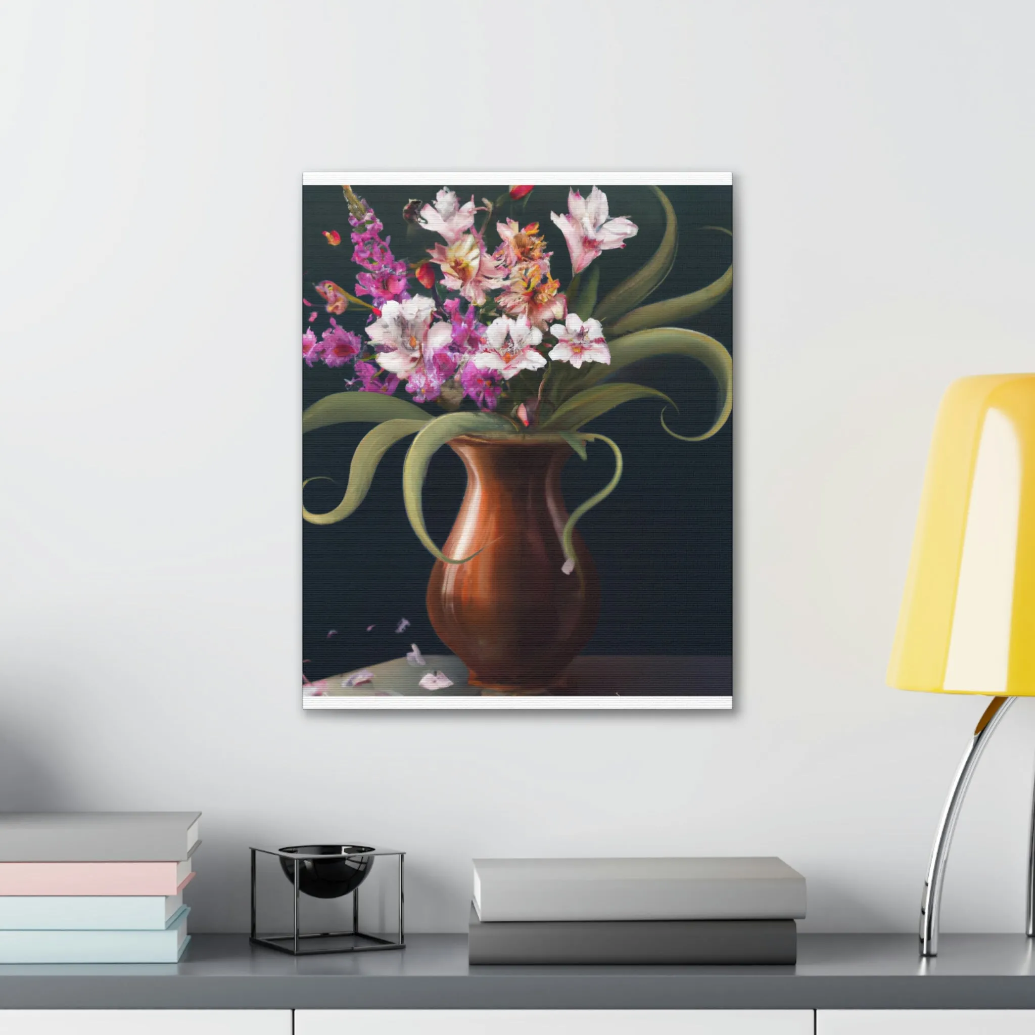 "Intricate Floral Details." - Canvas