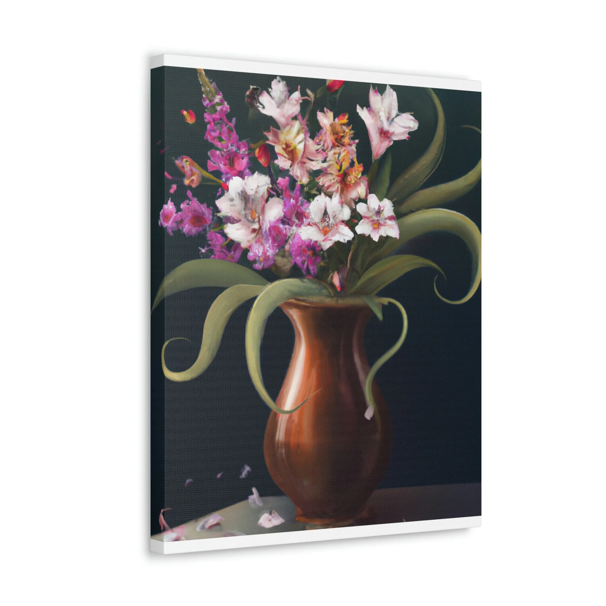 "Intricate Floral Details." - Canvas
