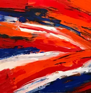 "Ocean Waves" Original Acrylic Artwork on Canvas