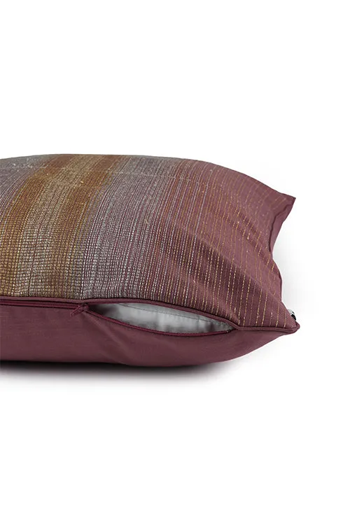 Ratna Embroidered Cushion-Imperial Purple