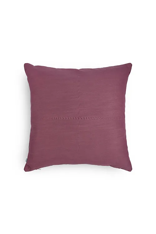 Ratna Embroidered Cushion-Imperial Purple